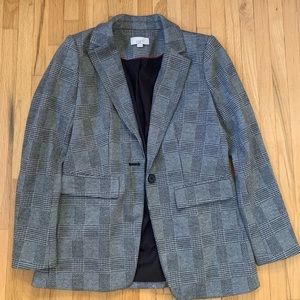 LOFT plaid blazer